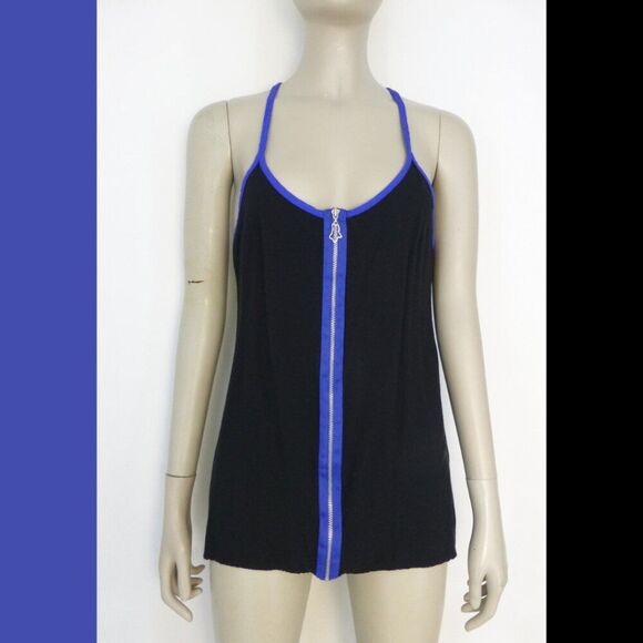 Vintage Fox Racing All The Way Zip Up Tank Top - Picture 4 of 12